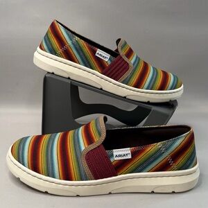 ARIAT Serape Ryder Women’s Size 11B Old Muted Casual Comfort Slip On Shoes